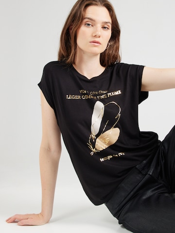 Sublevel Shirt in Zwart: voorkant
