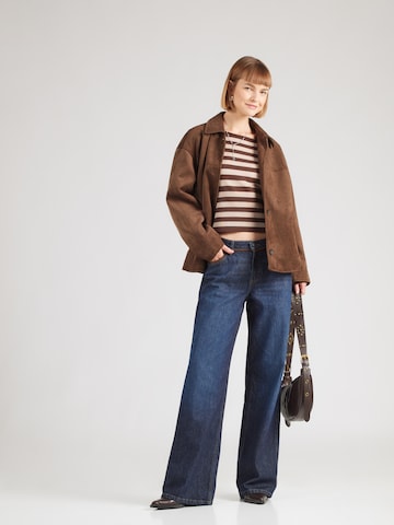 GUESS JEANS Wide leg Jeans i blå
