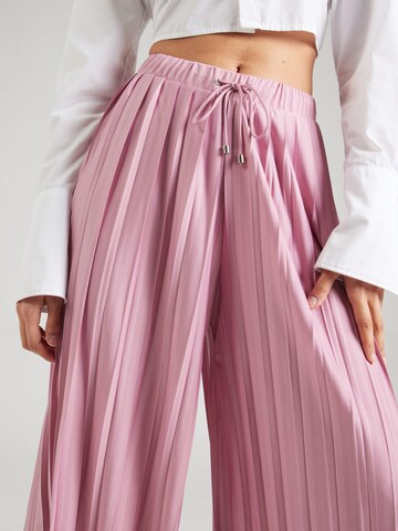 Wide leg Pantaloni 'Caren' di ABOUT YOU in rosa
