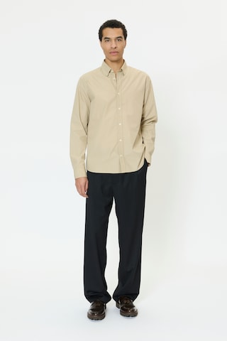 Matinique Regular fit Zakelijk overhemd 'MAChristaldo' in Beige