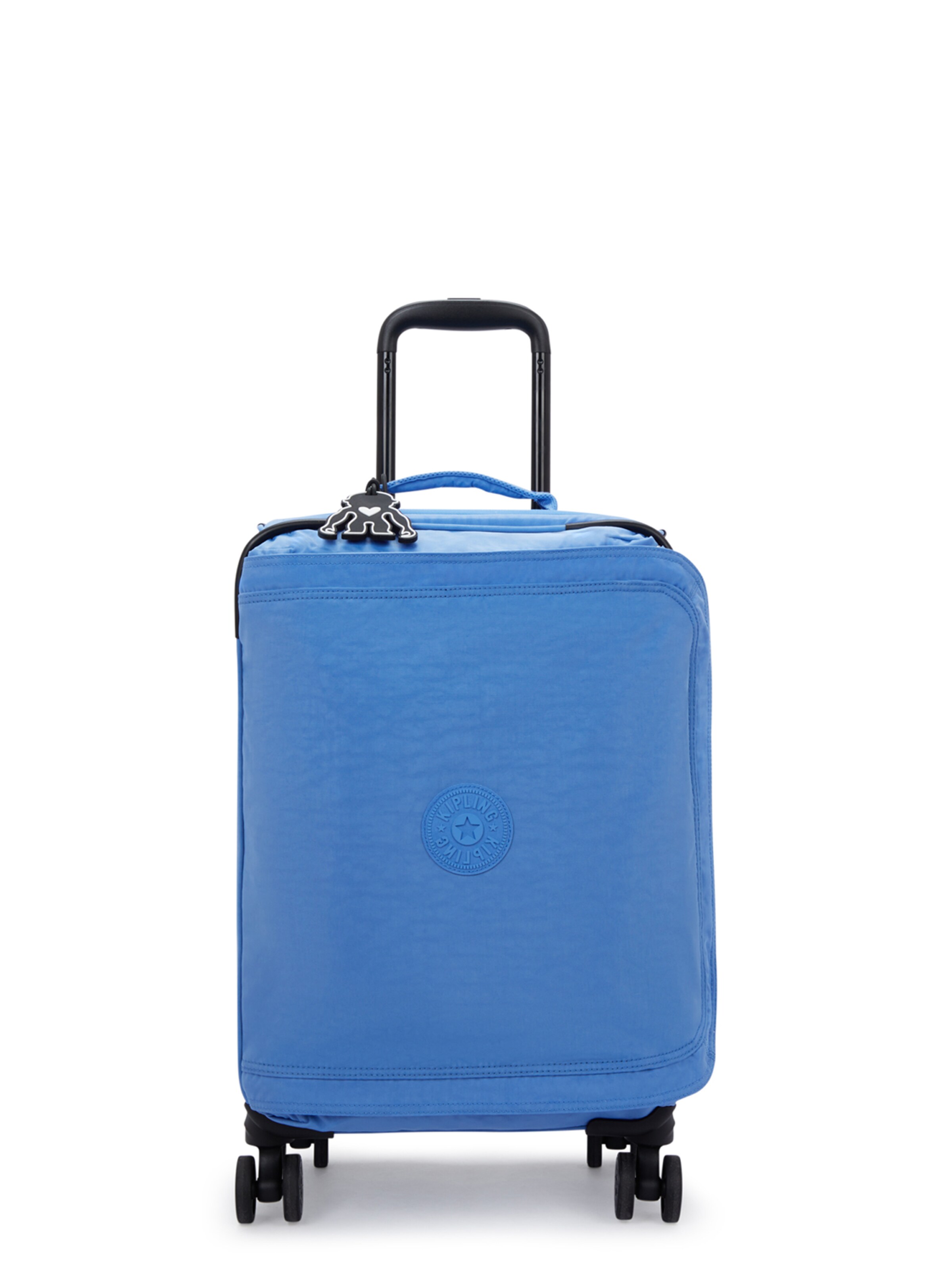 KIPLING Троли чанта 'SPONTANEOUS S' в синьо: отпред