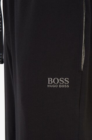 BOSS - Tapered Pantalón de pijama en negro