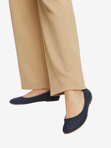 ESPRIT Ballet Flats in Blue: front