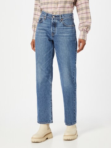 LEVI'S ® Regular Jeans '501 '90s' i blå: framsida