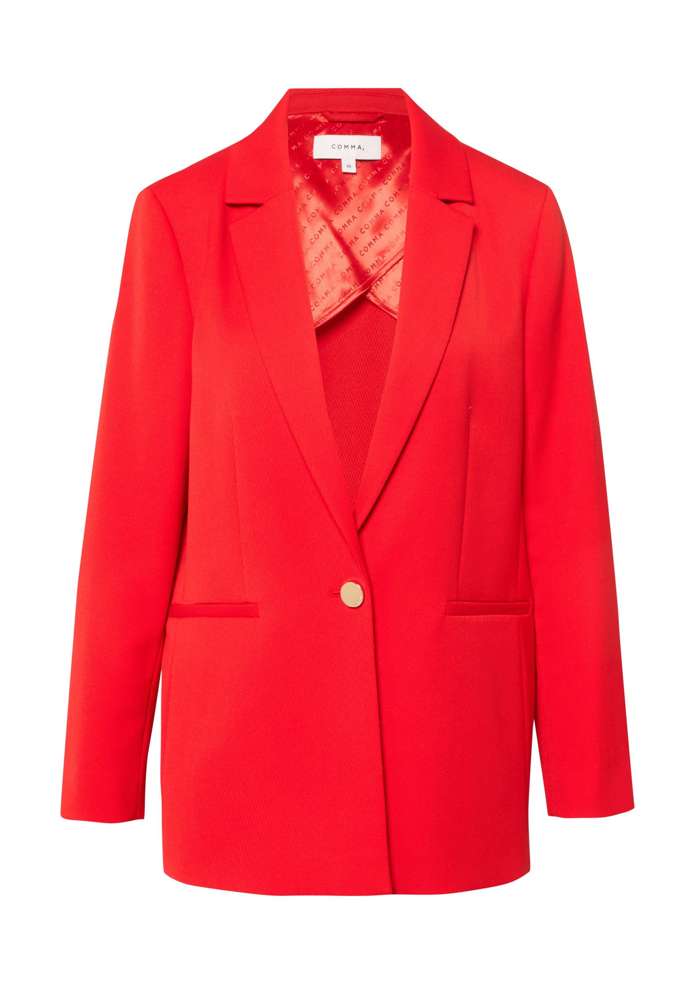 COMMA Blazer in Red: front