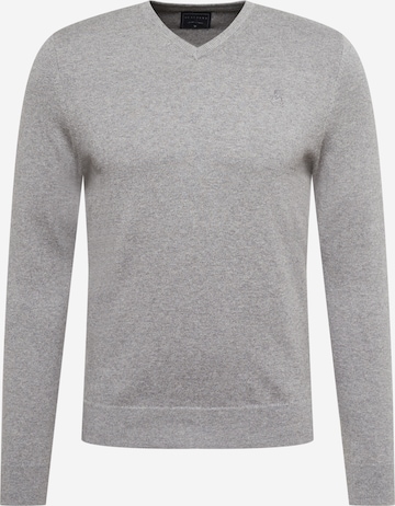 Scalpers Sweater in Grey: front