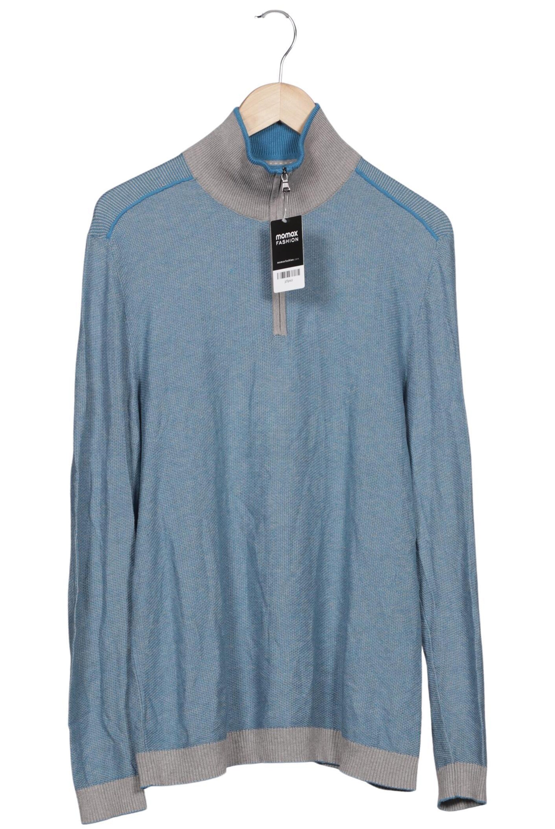 BOSS Sweater & Cardigan in XL in Blue: front