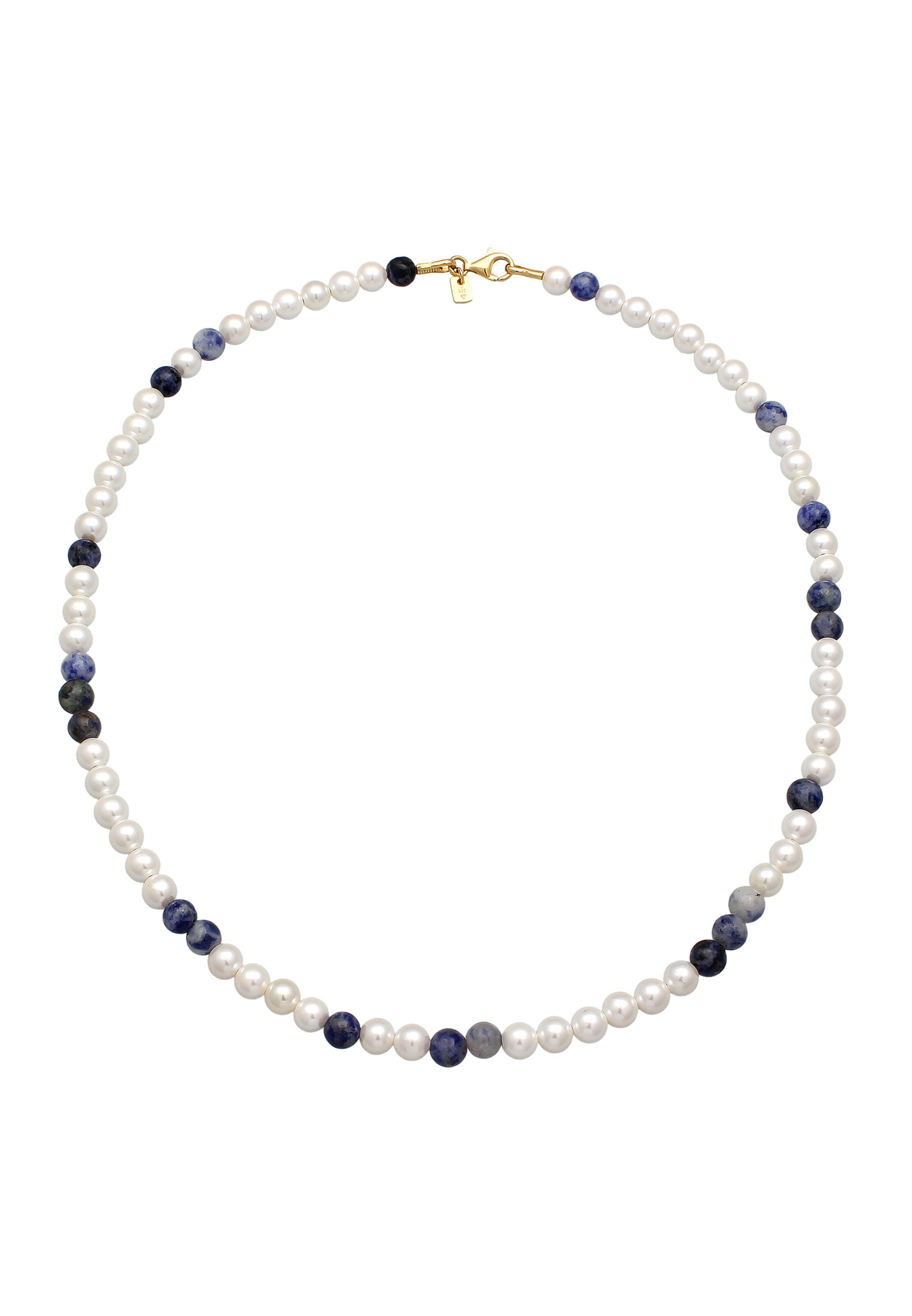KUZZOI Necklace in White: front