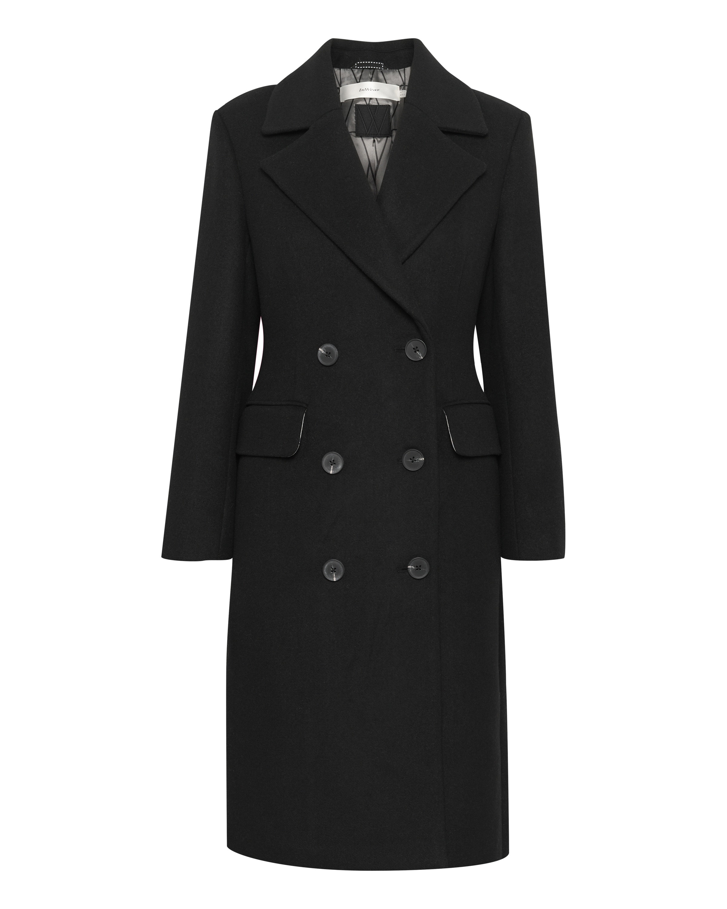 Manteau mi-saison InWear en noir : devant