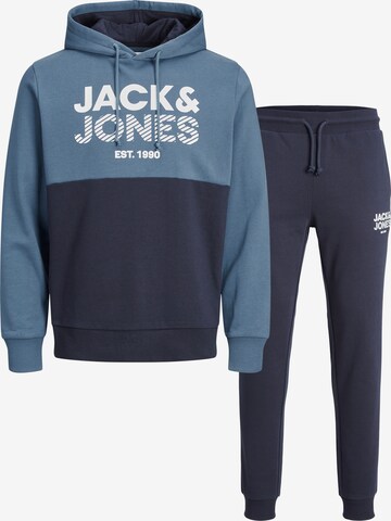 JACK & JONES Joggingdragt i blå: forside