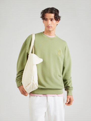 ARMEDANGELS Sweater in Green: front