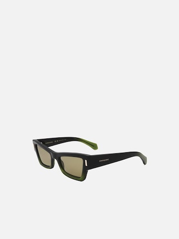 Occhiali da sole 'Ferragamo SF2006S Gradient transparent dark red 53/23/140 Women Sunglasses' di FERRAGAMO in grigio