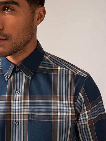 Next Regular fit Πουκάμισο σε μπλε