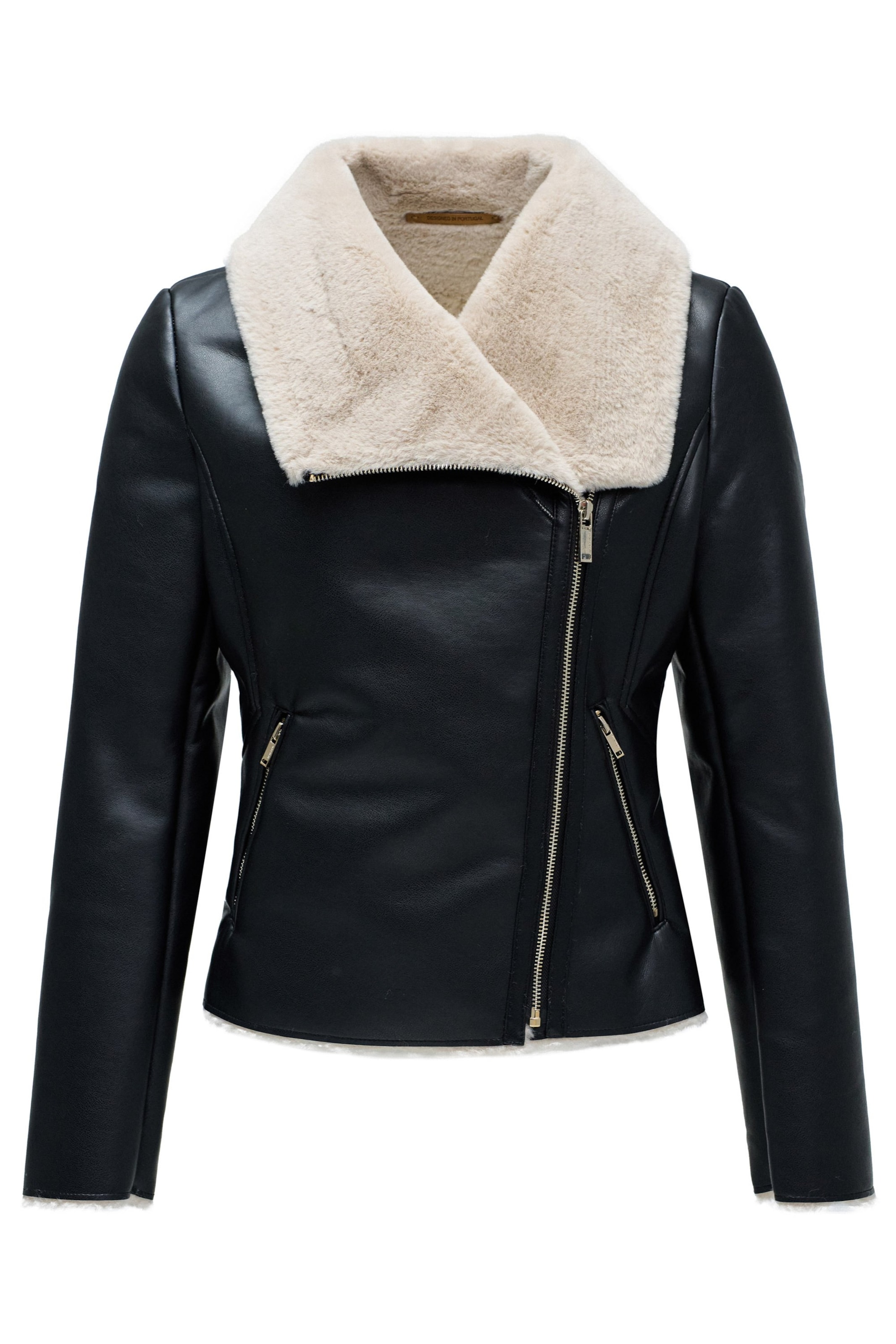 Salsa Jeans Jacke in Schwarz: Vorderseite