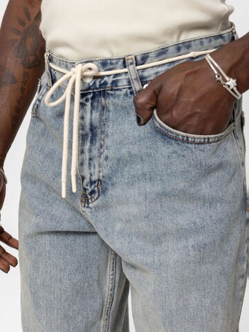 Wide leg Jeans 'CONROE' di VAMOS CLO in blu