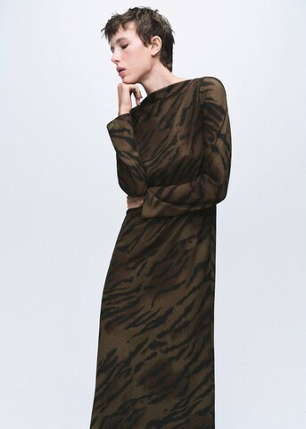 MANGO Dress in Brown