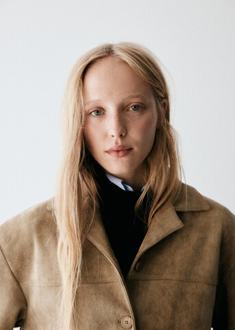 Giacca di mezza stagione di MANGO in marrone