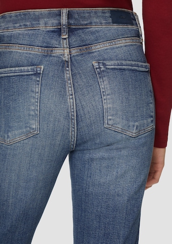 Flared Jeans con pieghe di s.Oliver in blu