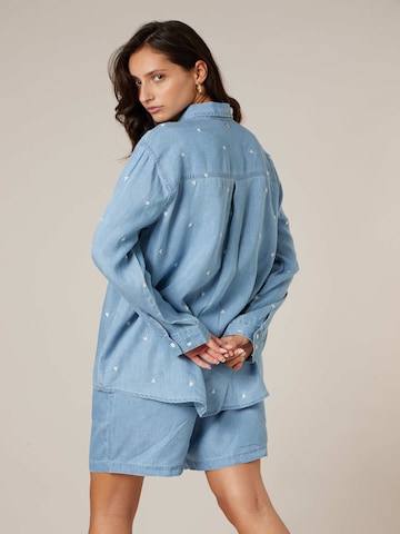 Deeluxe Blouse 'Pixie' in Blue