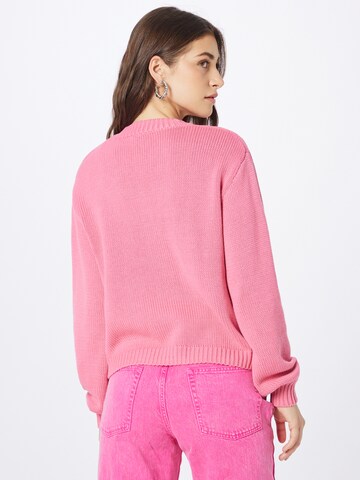 Soft Rebels Knit Cardigan 'Nola' in Pink