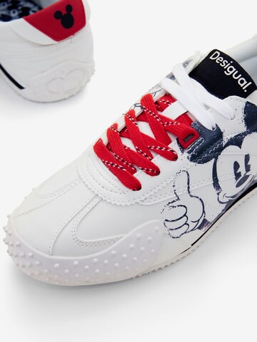 Desigual Platform trainers in White