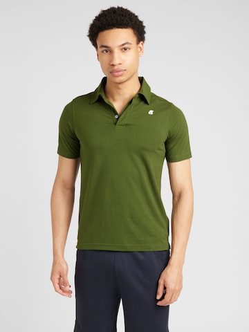 K-Way - Camisa 'VINCELLE' em verde: frente