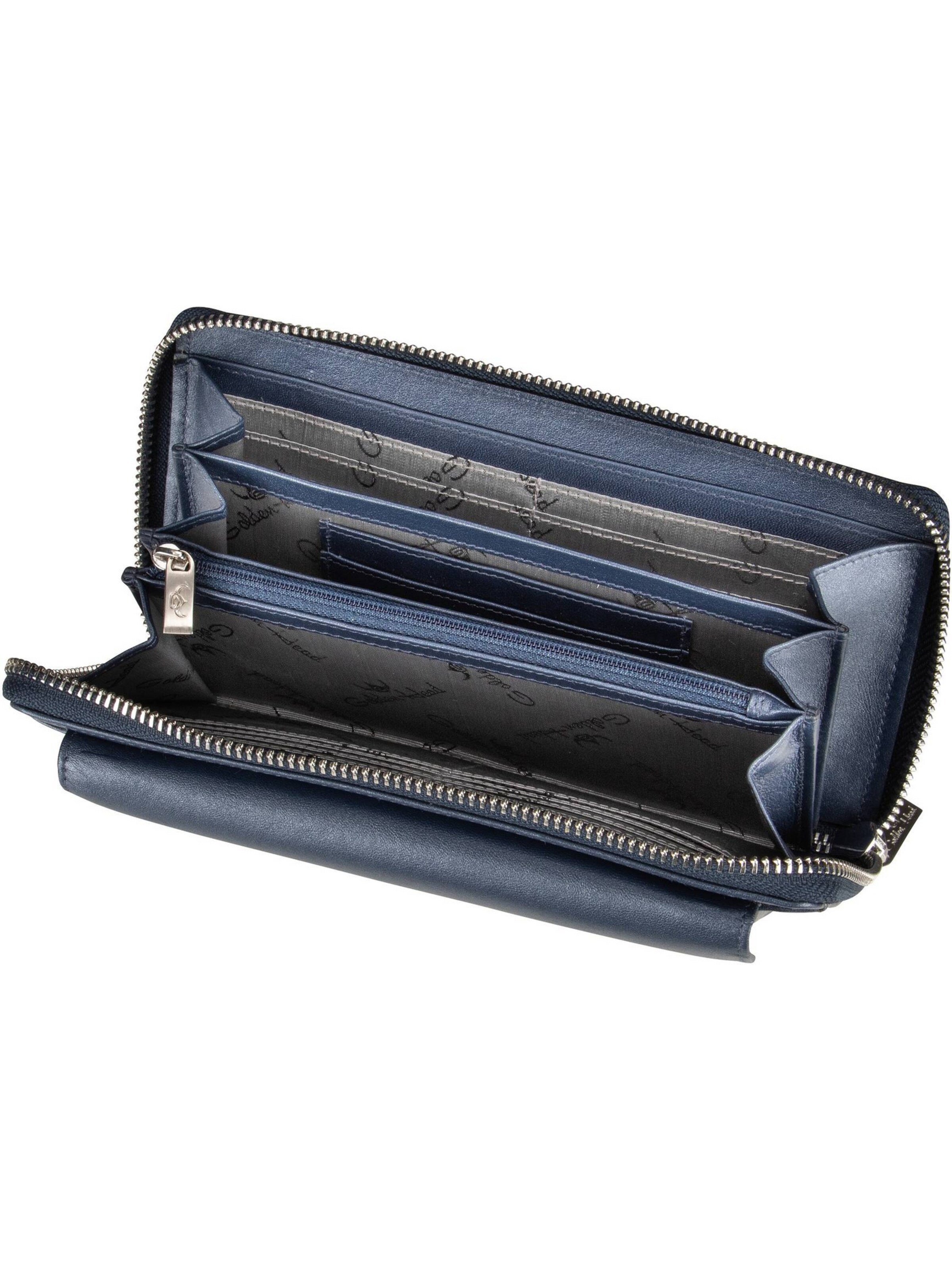 Porte-monnaies 'Valencia' GOLDEN HEAD en bleu