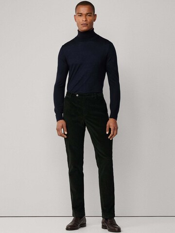 Coupe slim Pantalon chino 'Kensington' Hackett London en vert