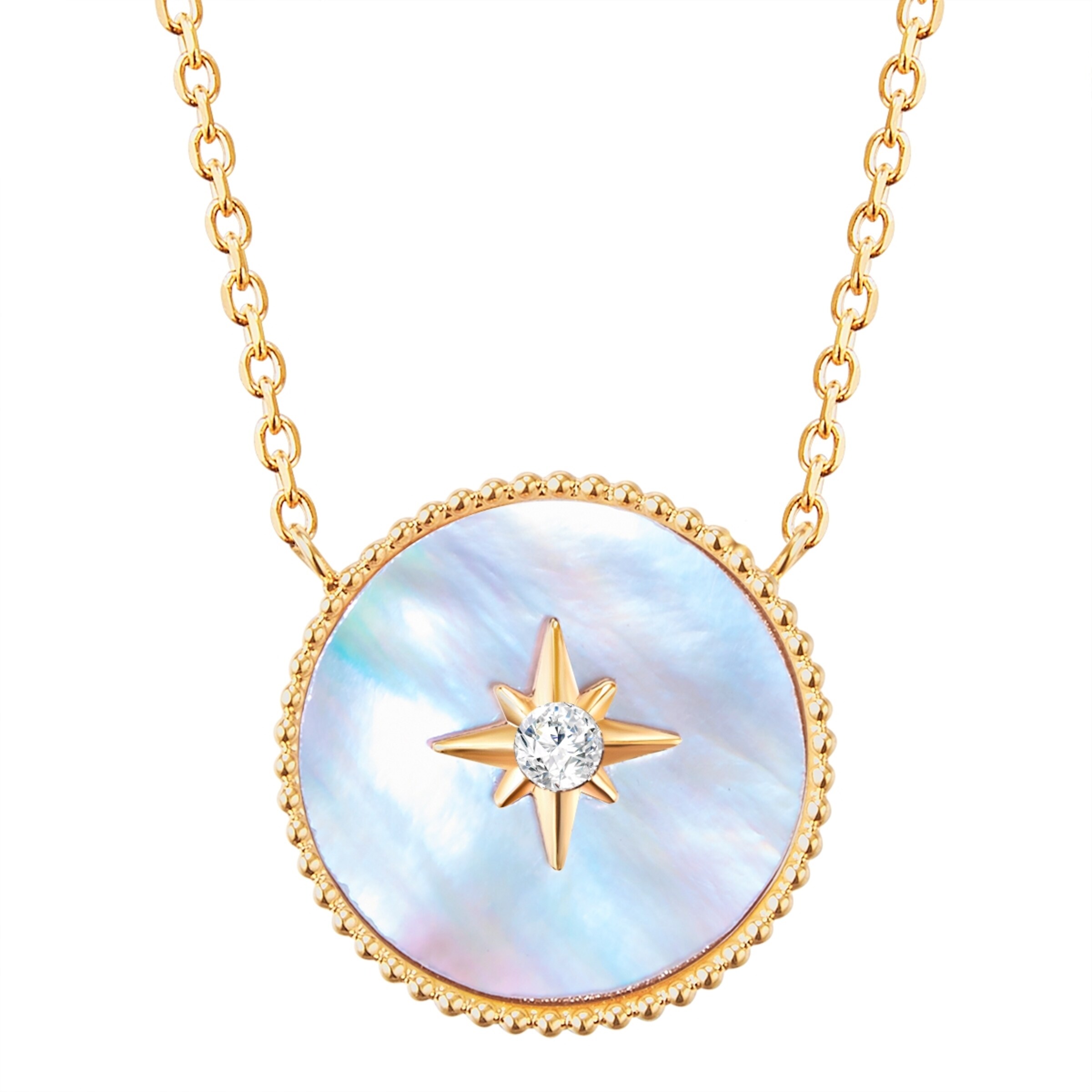 Collana di Valero Pearls in oro: frontale