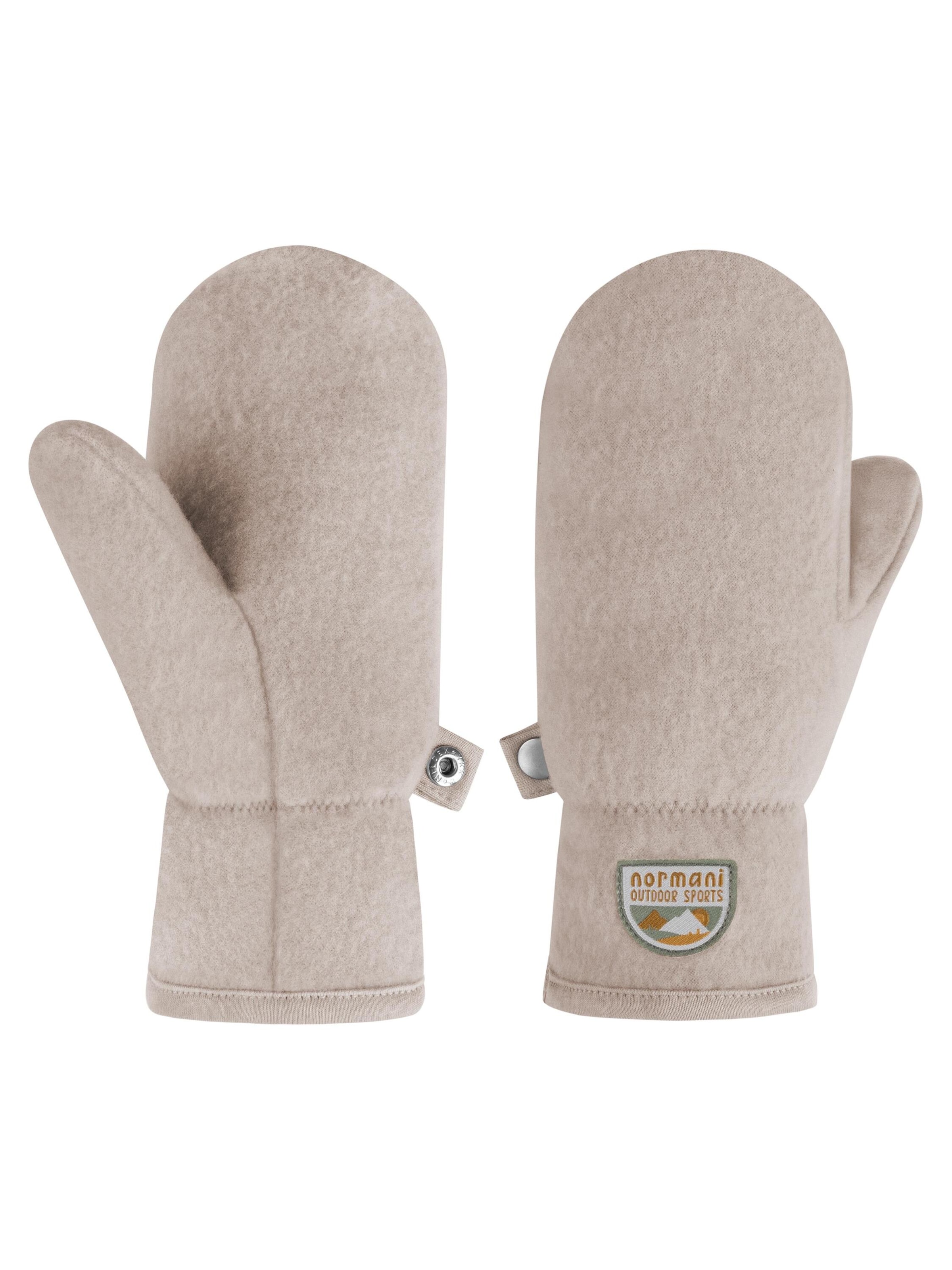 normani Gloves 'Wäldi' in Beige: front