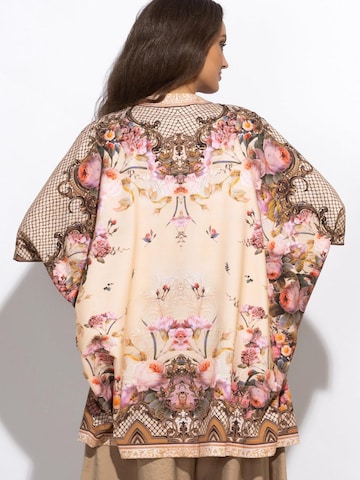JIORO Oversized kardigan 'BAROQUE FLOWERS' – mix barev