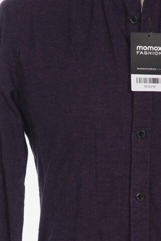 FARAH Button Up Shirt in M in Purple