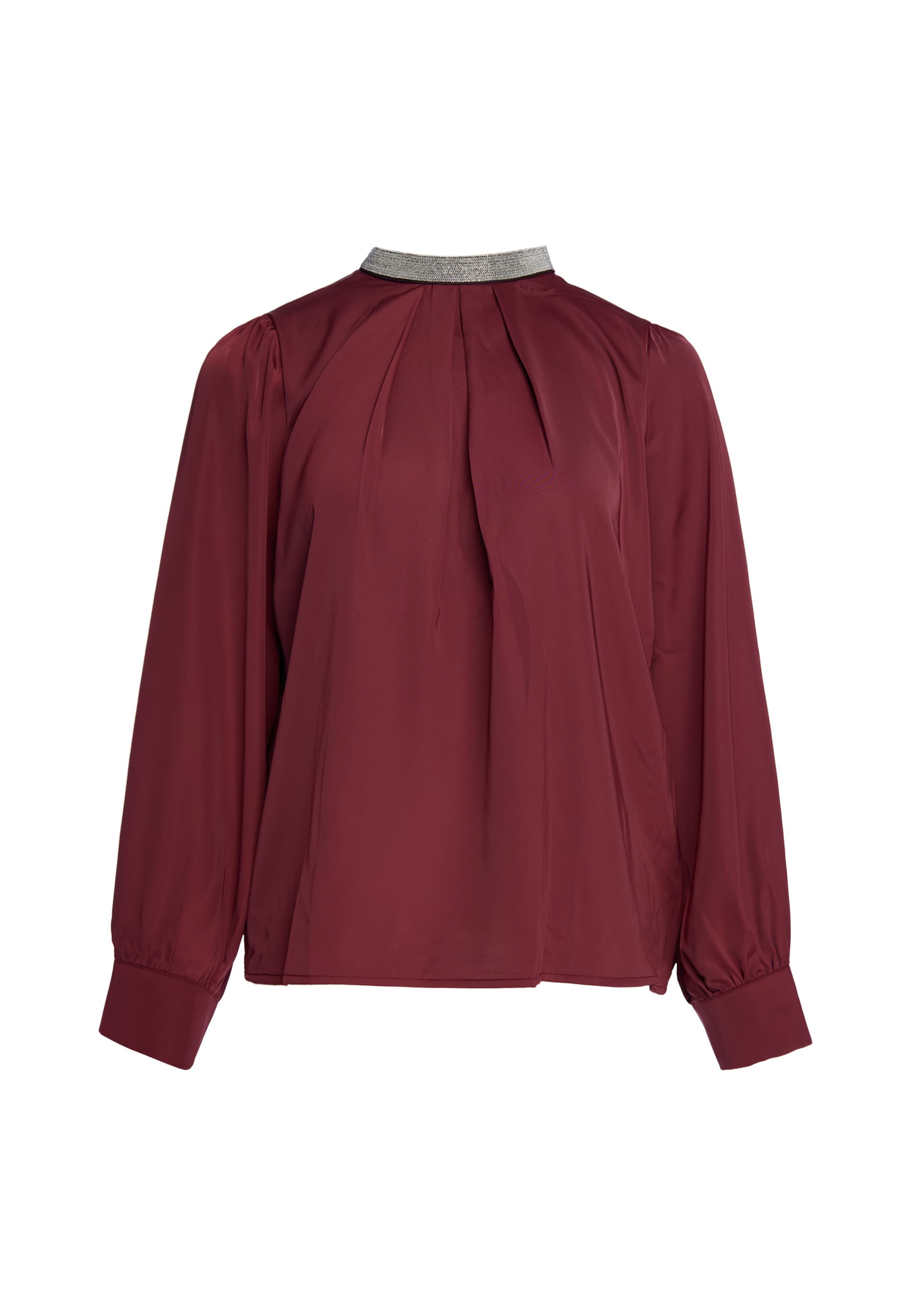 faina Blusa 'GLOW' en S en borgoña, Vista del producto