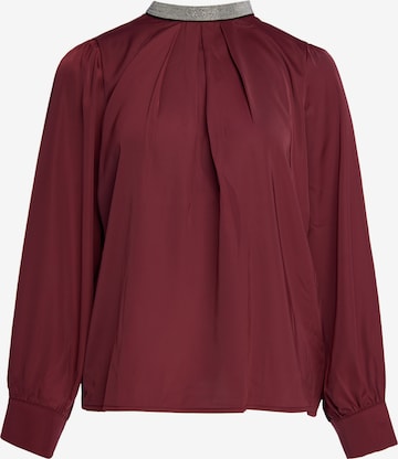 faina - Blusa 'GLOW' en rojo: frente