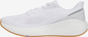 UNDER ARMOUR Running Shoes 'Sonic 7' in White: front