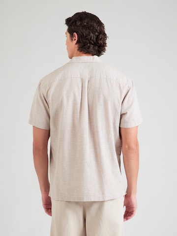 JACK & JONES - Ajuste confortable Camisa 'JJESUMMER' en beige