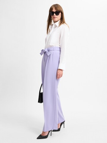 BOSS Regular Broek in Lila