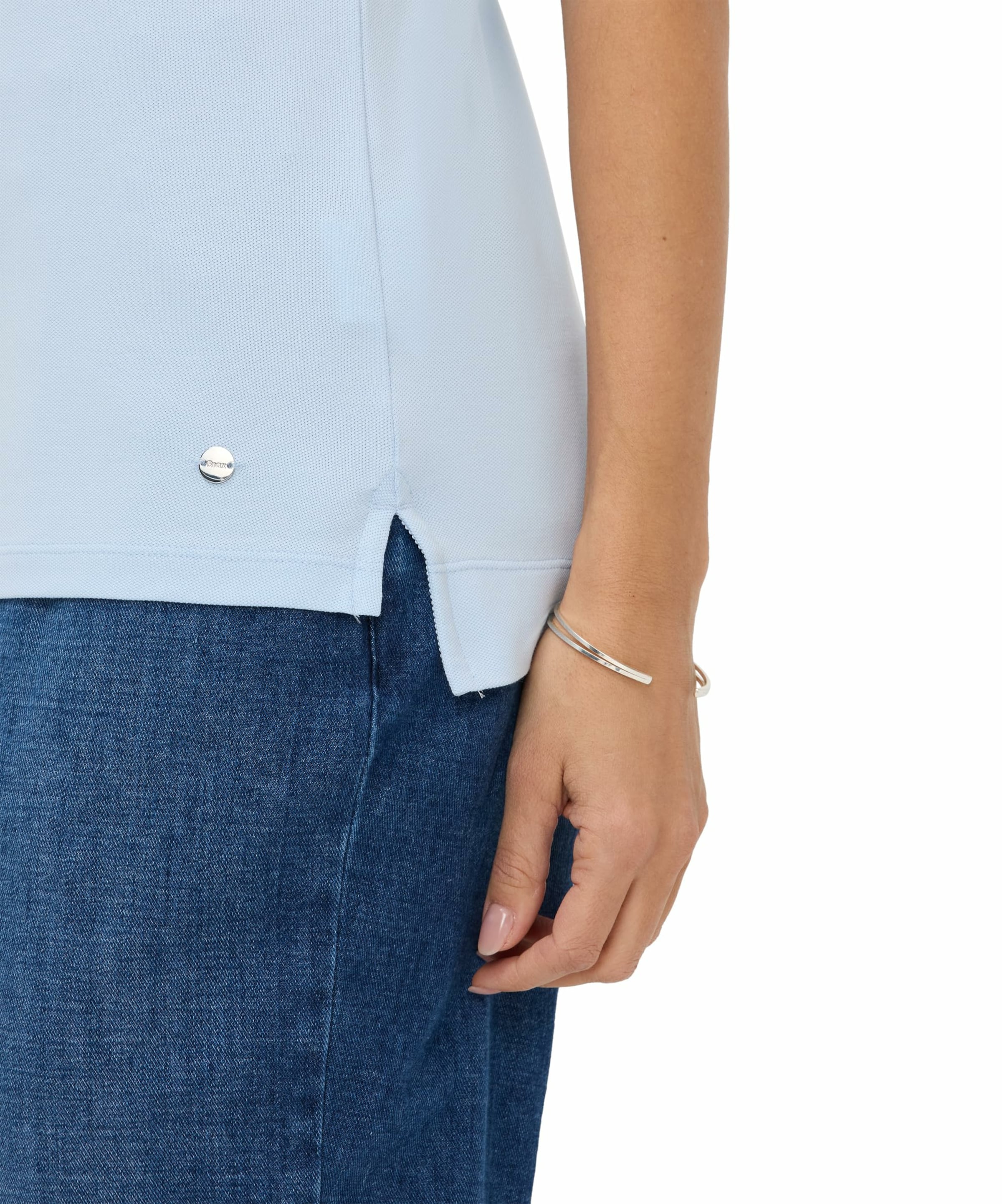 BRAX Poloshirt in Blau