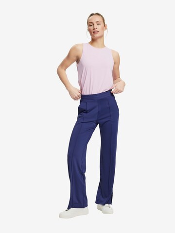 ESPRIT Loosefit Sporthose in Blau