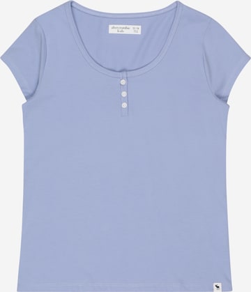 Abercrombie & Fitch T-shirt i blå: framsida