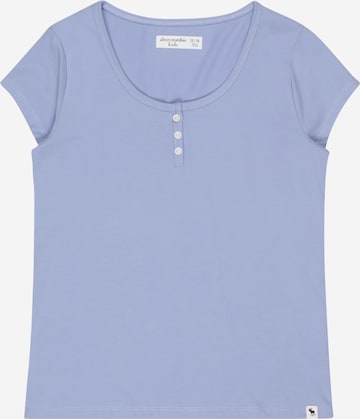 Abercrombie & Fitch Shirt in Blauw: voorkant