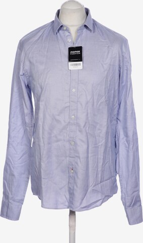 SCOTCH & SODA Button Up Shirt in L in Blue: front