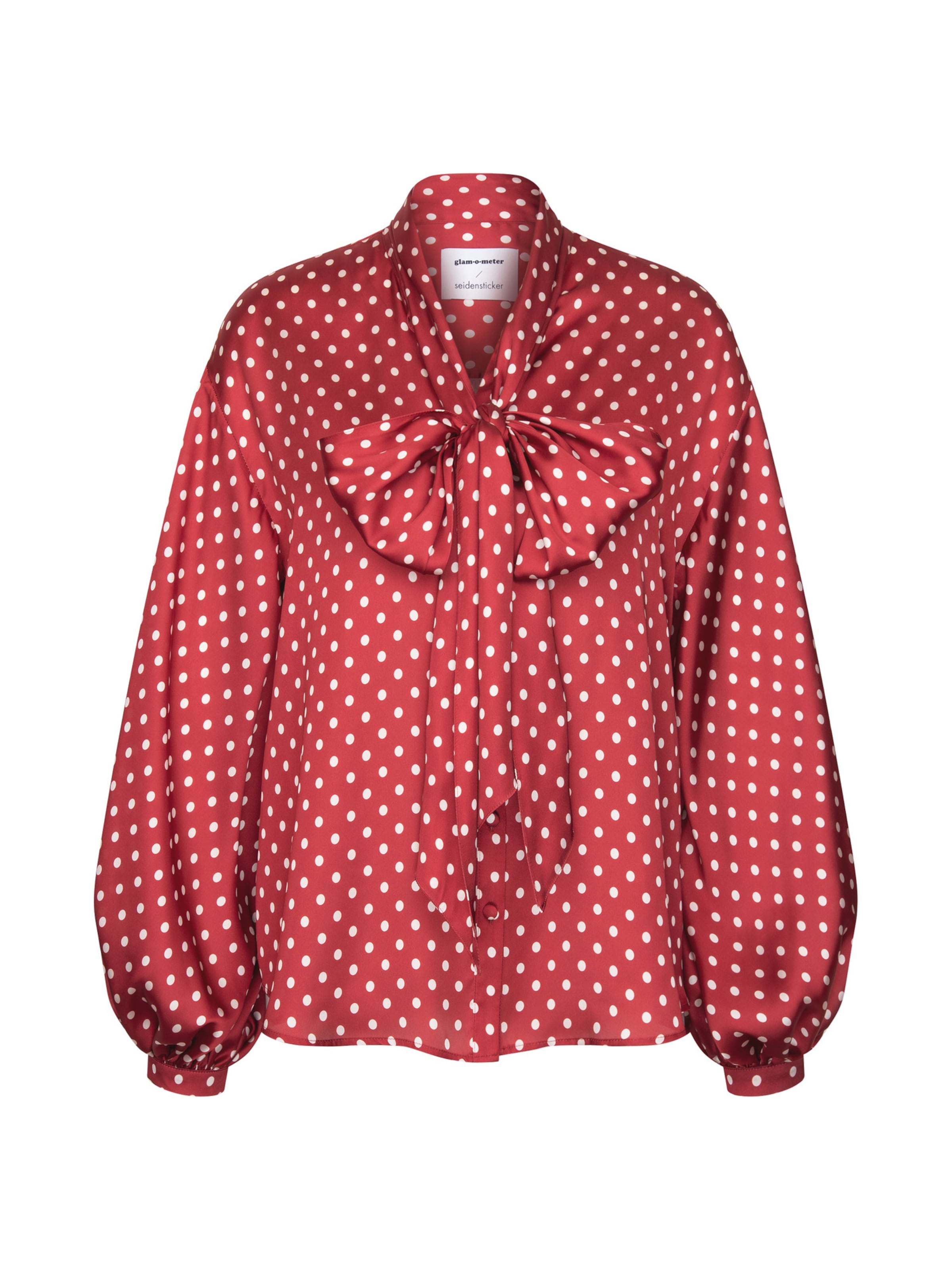 SEIDENSTICKER Blouse in Rood: voorkant