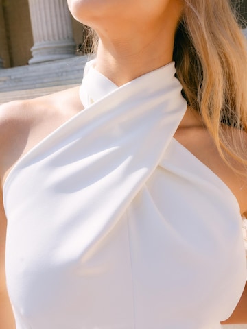 GRAZIA STORE - Vestido de noche 'Lia' en blanco