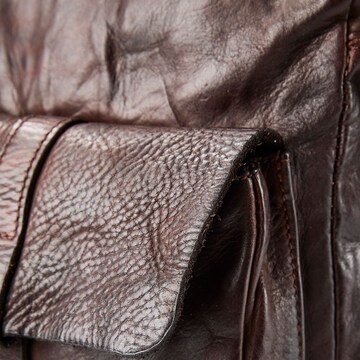 Campomaggi Schoudertas 'Limone' in Bruin