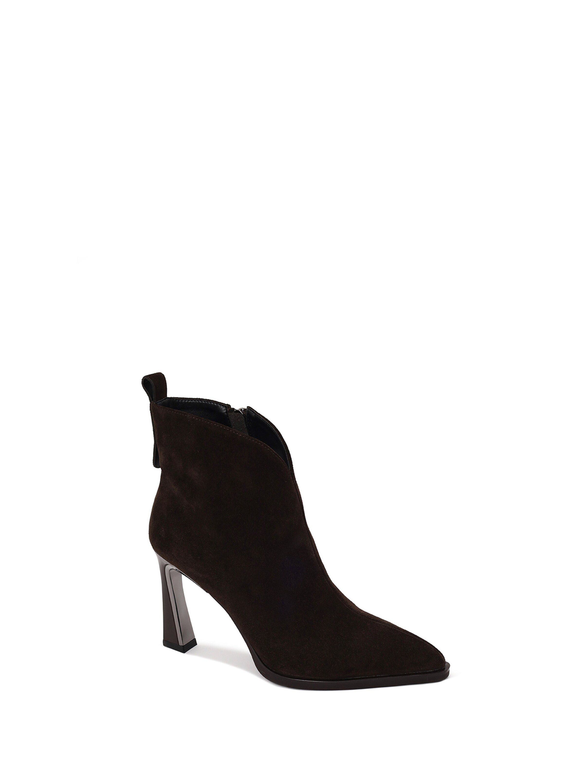 Bottines Derimod en marron : devant