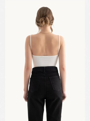 Shirtbody Hiccup en blanc