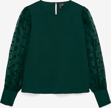 VERO MODA Pusero 'VMALVA' värissä vihreä: etupuoli