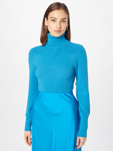 River Island Sweater in Blue: front