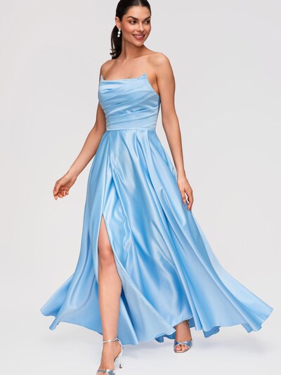 Ombre Abendkleid in 36 in blau, Produktansicht
